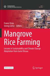 Book Cover for Mangrove Rice Farming by Franco Tesio, Streng Cerise