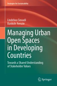 Book Cover for Managing Urban Open Spaces in Developing Countries by Lindelwa Sinxadi, Bankole Awuzie