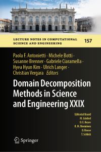 Book Cover for Domain Decomposition Methods in Science and Engineering XXIX by Paola F Antonietti, Michele Botti, Susanne Brenner, Gabriele Ciaramella, Hyea Hyun Kim, Ulrich Langer, Christian Vergara