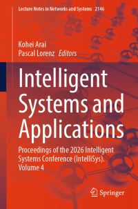 Book Cover for Intelligent Systems and Applications by Kohei Arai, Pascal Lorenz