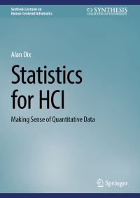 Book Cover for Statistics for HCI by Alan Dix