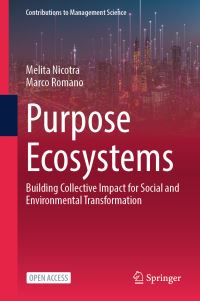 Book Cover for Purpose Ecosystems by Melita Nicotra, Marco Romano