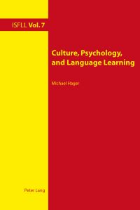 Book Cover for Culture, Psychology, and Language Learning by Michael Hager
