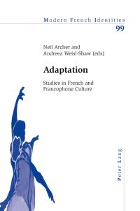 Book Cover for Adaptation by Neil Archer, Andreea WeislShaw