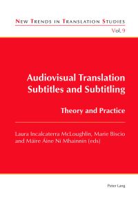 Book Cover for Audiovisual Translation by Laura Incalcaterra McLoughlin, Marie Biscio, Máire Áine Ní Mhainnín