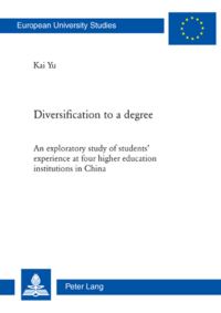Book Cover for Diversification to a Degree by Kai Yu