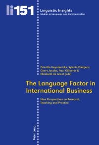 Book Cover for The Language Factor in International Business by Priscilla Heynderickx
