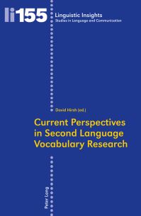 Book Cover for Current Perspectives in Second Language Vocabulary Research by David Hirsh