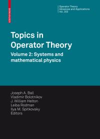 Book Cover for Topics in Operator Theory by Joseph A Ball