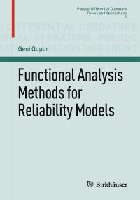 Book Cover for Functional Analysis Methods for Reliability Models by Geni Gupur