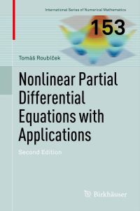Book Cover for Nonlinear Partial Differential Equations With Applications by Tomás Roubícek
