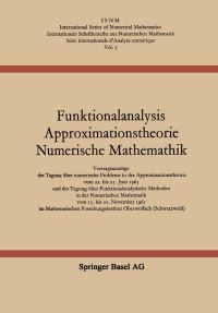 Book Cover for Funktionalanalysis Approximationstheorie Numerische Mathematik by L Collatz, G Meinardus, H Unger