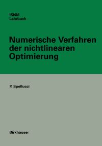 Book Cover for Numerische Verfahren Der Nichtlinearen Optimierung by Peter Spellucci
