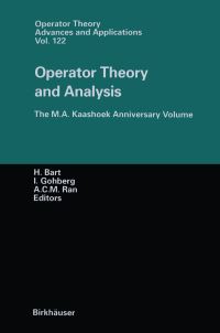 Book Cover for Operator Theory and Analysis by H Bart, I Gohberg, ACM Ran