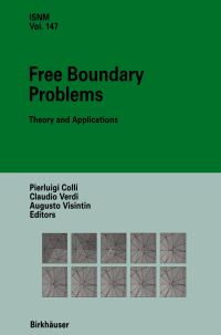 Book Cover for Free Boundary Problems by Pierluigi Colli, Claudio Verdi, Augusto Visintin