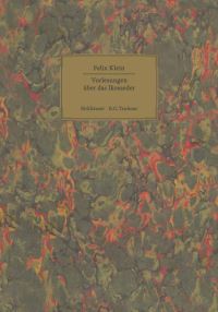 Book Cover for Vorlesungen Über Das Ikosaeder by Felix Klein