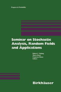 Book Cover for Seminar on Stochastic Analysis, Random Fields and Applications by Robert Dalang, Marco Dozzi, Francesco Russo