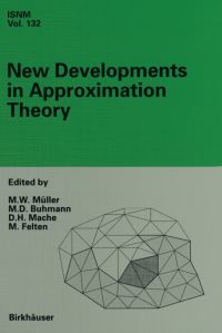 Book Cover for New Developments in Approximation Theory by Manfred W Müller, Martin D Buhmann, Detlef Mache, Michael Felten