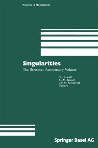Book Cover for Singularities by Vladimir I Arnold, GertMartin Greuel, Joseph HM Steenbrink