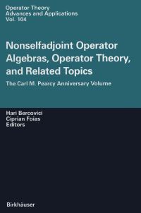 Book Cover for Nonselfadjoint Operator Algebras, Operator Theory, and Related Topics by H Bercovicii, Ciprian I Foias