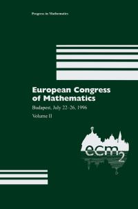 Book Cover for European Congress of Mathematics by Antal Balog, Domokos Szasz, András Recski, Gyula OH Katona