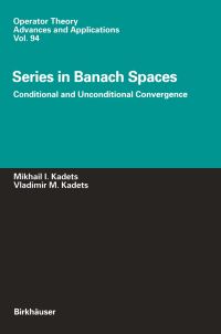 Book Cover for Series in Banach Spaces by Vladimir Kadets