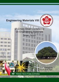 Book Cover for Engineering Materials VIII by ChiYuan Tsao