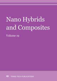 Book Cover for Nano Hybrids and Composites Vol. 19 by Amir AlAhmed