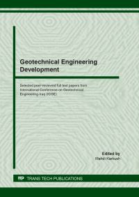 Book Cover for Geotechnical Engineering Development by Mahdi O Karkush