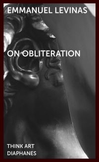 Book Cover for On Obliteration by Emmanuel Levinas