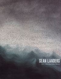 Book Cover for Sean Landers by Dominic Molon, Matthew Higgs