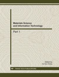 Book Cover for Materials Science and Information Technology by Cai Suo Zhang