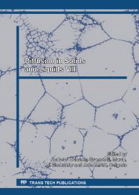 Book Cover for Diffusion in Solids and Liquids VIII by Andreas Öchsner, Graeme E Murch, Ali Shokuhfar, João MPQ Delgado