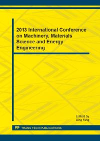 Book Cover for 2013 International Conference on Machinery, Materials Science and Energy Engineering by Ding Feng
