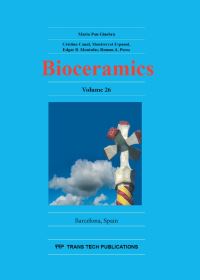 Book Cover for Bioceramics 26 by MariaPau Ginebra, Cristina Canal, Montserrat Espanol, Edgar Benjamin Montufar, Roman A Perez
