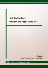 Book Cover for High Technology by Nikita V Martyushev, Anna Bogdan