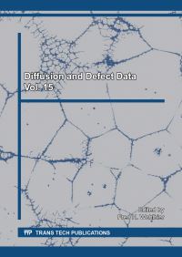Book Cover for Diffusion and Defect Data Vol. 15 by Fred H Wohlbier