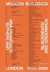 Book Cover for Modern Buildings, Blackheath and Greenwich by Ana Francisco Sutherland