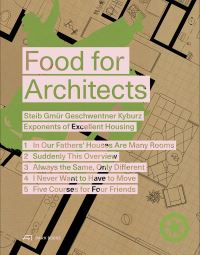 Book Cover for Food for Architects by Steib Gmür Geschwentner Kyburz Partners AG