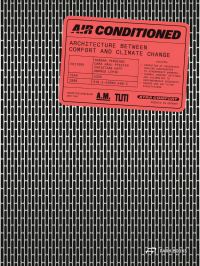 Book Cover for Air Conditioned by Cara HählPfeifer, Sandra Persiani, Andres Lepik