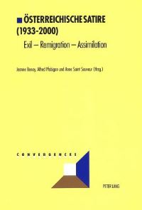 Book Cover for Osterreichische Satire (1933-2000) by Jeanne Benay, Anne Saint Sauveur, Alfred Pfabigan