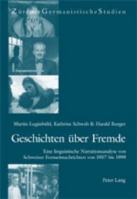 Book Cover for Geschichten Ueber Fremde by Martin Luginbuehl, Harald Burger, Kathrine Schwab