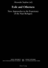 Book Cover for Exile and Otherness by Alexander Stephan