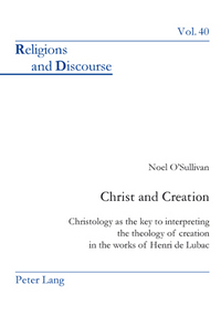 Book Cover for Christ and Creation by Noel OSullivan