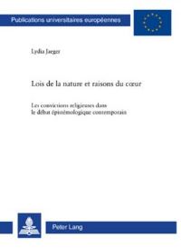 Book Cover for Lois De La Nature Et Raisons Du Coeur by Lydia Jaeger