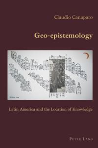Book Cover for Geo-Epistemology by Claudio Canaparo