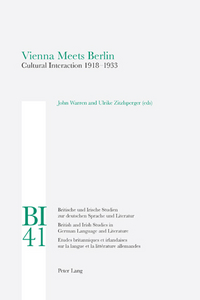 Book Cover for Vienna Meets Berlin by University of London, Vienna meets Berlin Conference