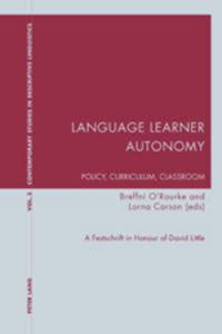 Book Cover for Language Learner Autonomy by Breffni ORourke, Lorna Carson
