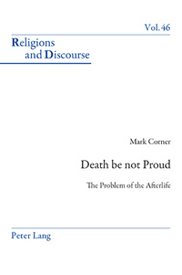 Book Cover for Death Be Not Proud by Mark Corner
