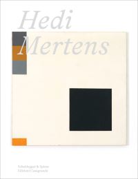 Book Cover for Hedi Mertens by Hedi Mertens, Museo darte della Svizzera italiana, Switzerland Haus Konstruktiv Zurich